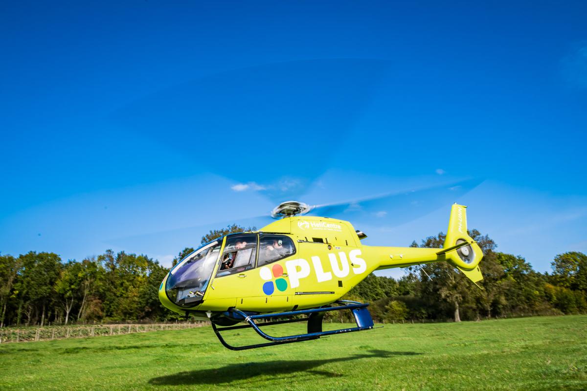 Helikopter vliegen